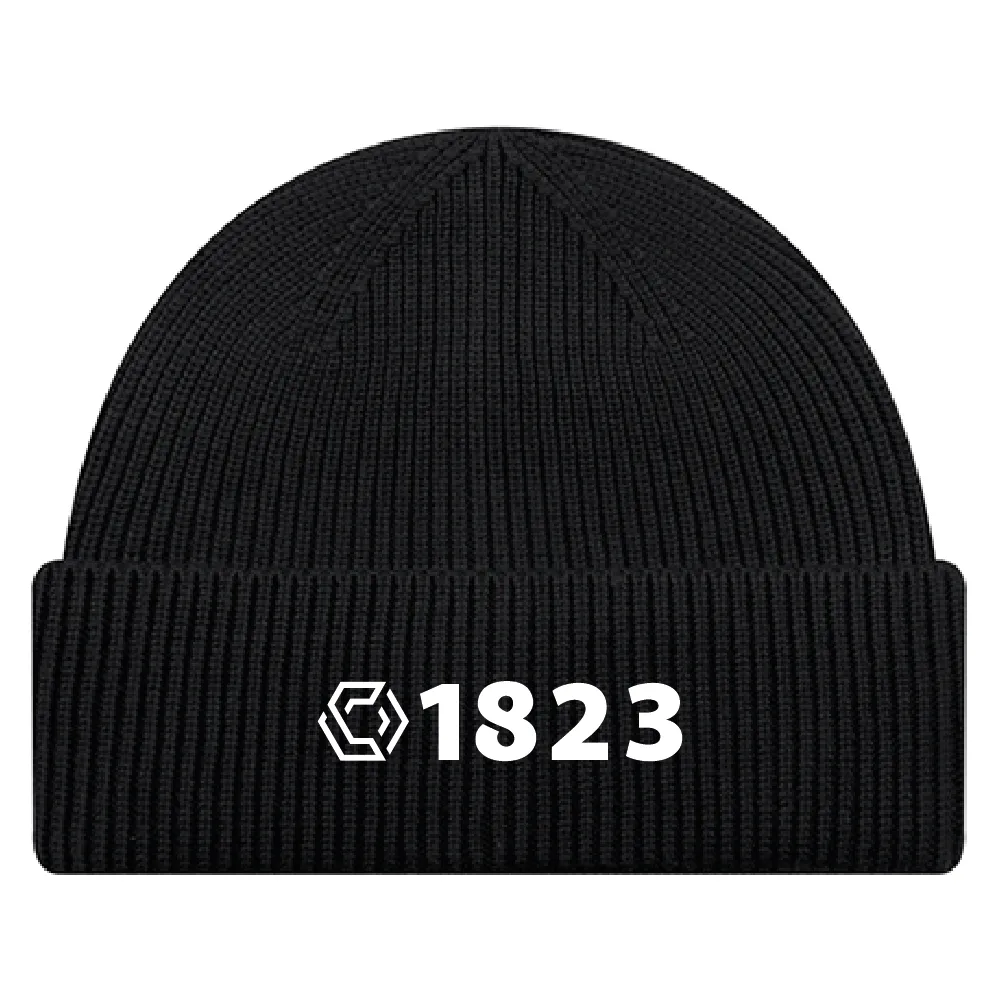 Tuque en tricot avec rebord