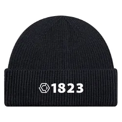 Tuque en tricot avec rebord