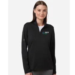 Women’s Adidas Textured 1/4 Zip Pullover