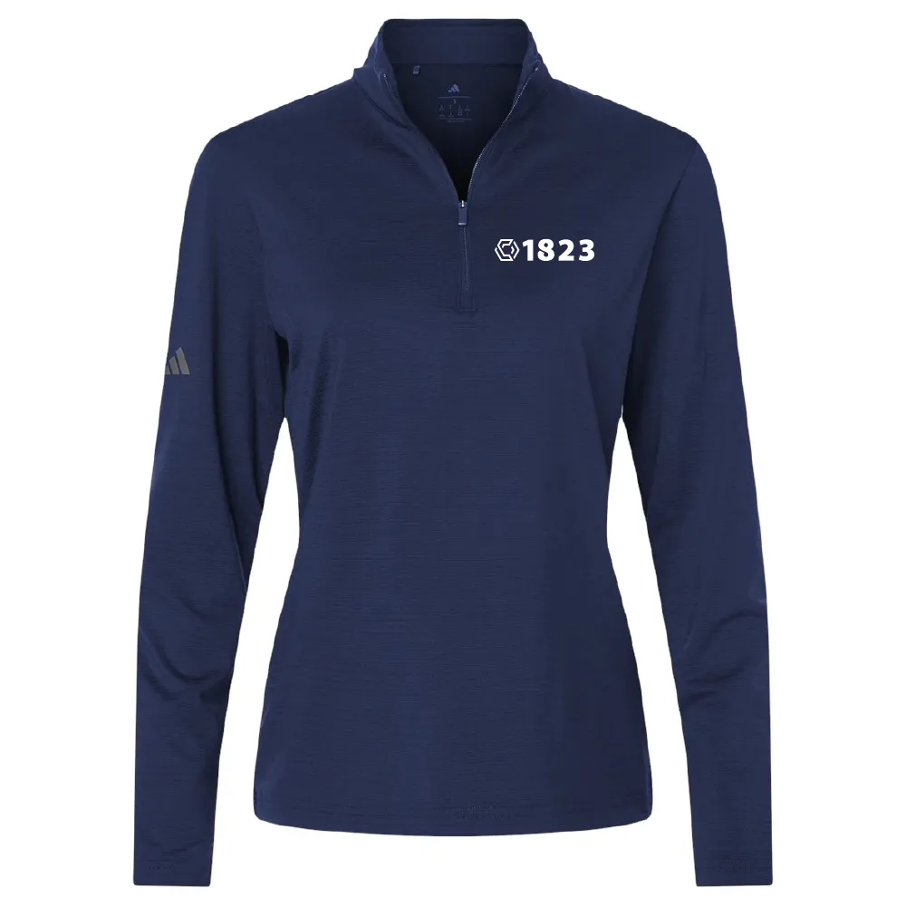 Women’s Adidas Textured 1/4 Zip Pullover