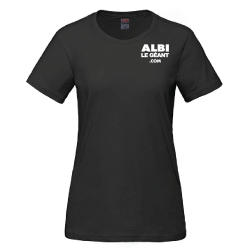 T-shirt à col rond pour femmes