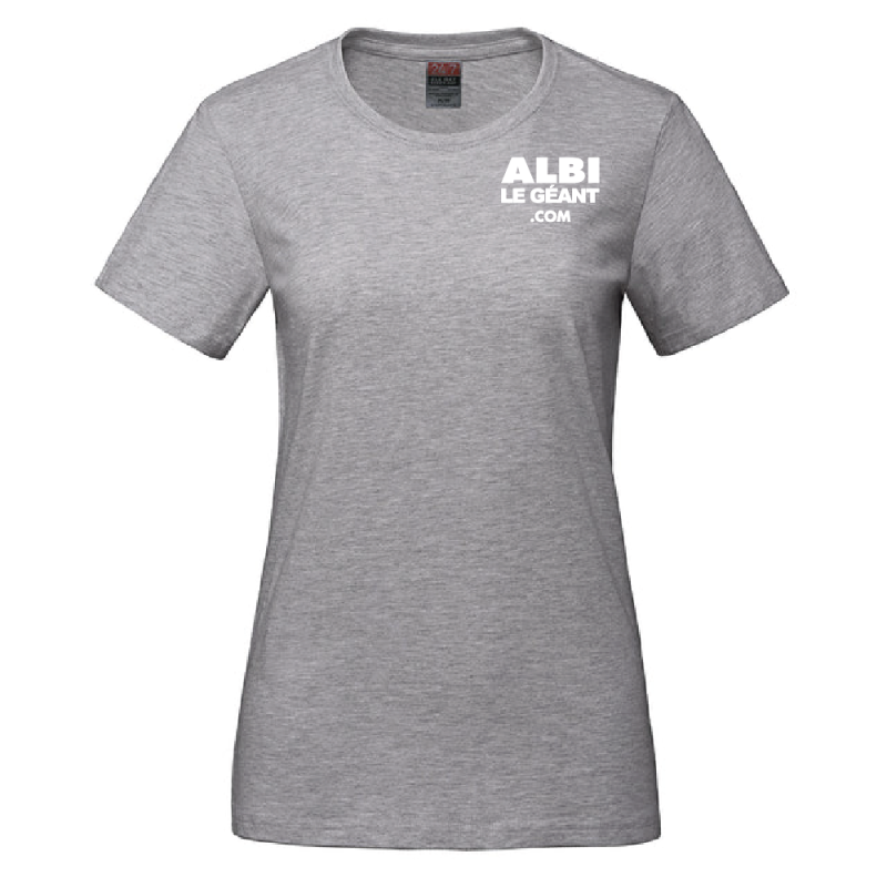 T-shirt à col rond pour femmes