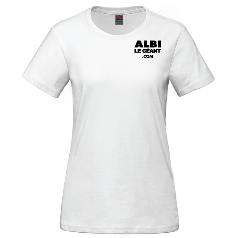 T-shirt à col rond pour femmes