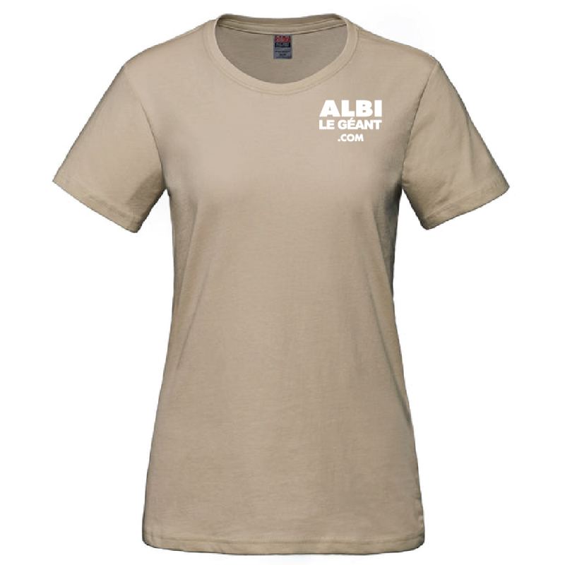 T-shirt à col rond pour femmes