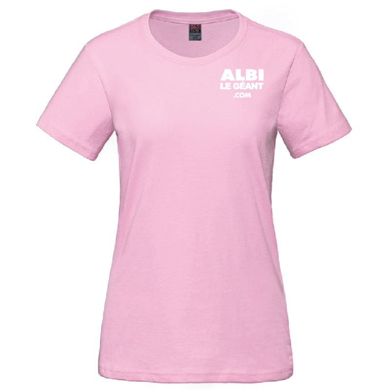 T-shirt à col rond pour femmes