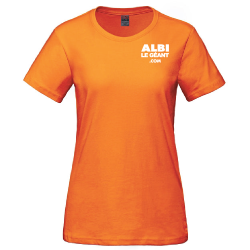 T-shirt à col rond pour femmes