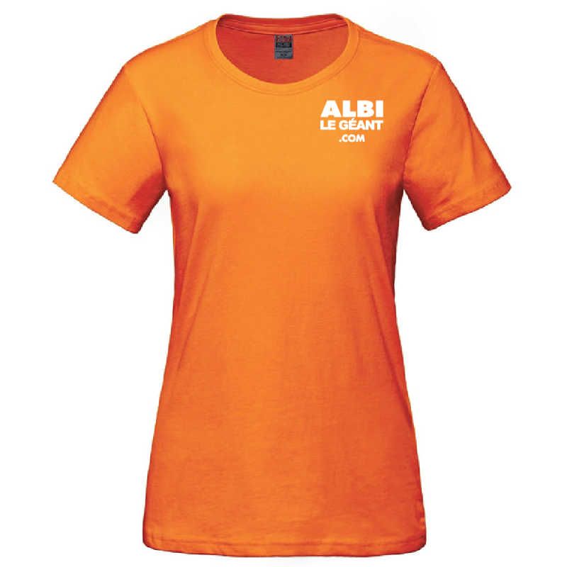 T-shirt à col rond pour femmes