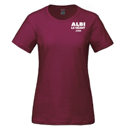 T-shirt à col rond pour femmes