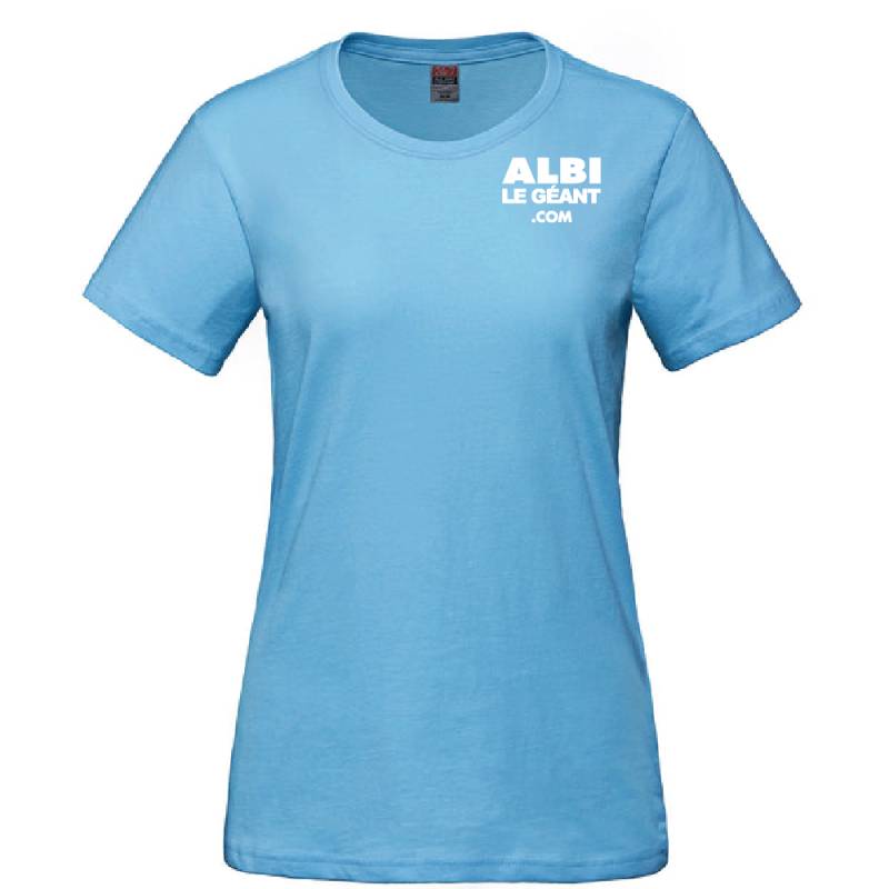T-shirt à col rond pour femmes