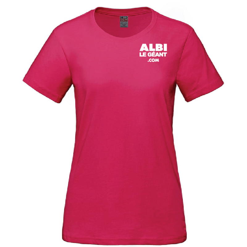 T-shirt à col rond pour femmes