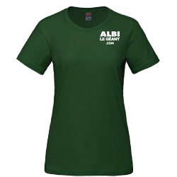T-shirt à col rond pour femmes