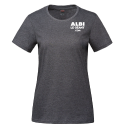T-shirt à col rond pour femmes