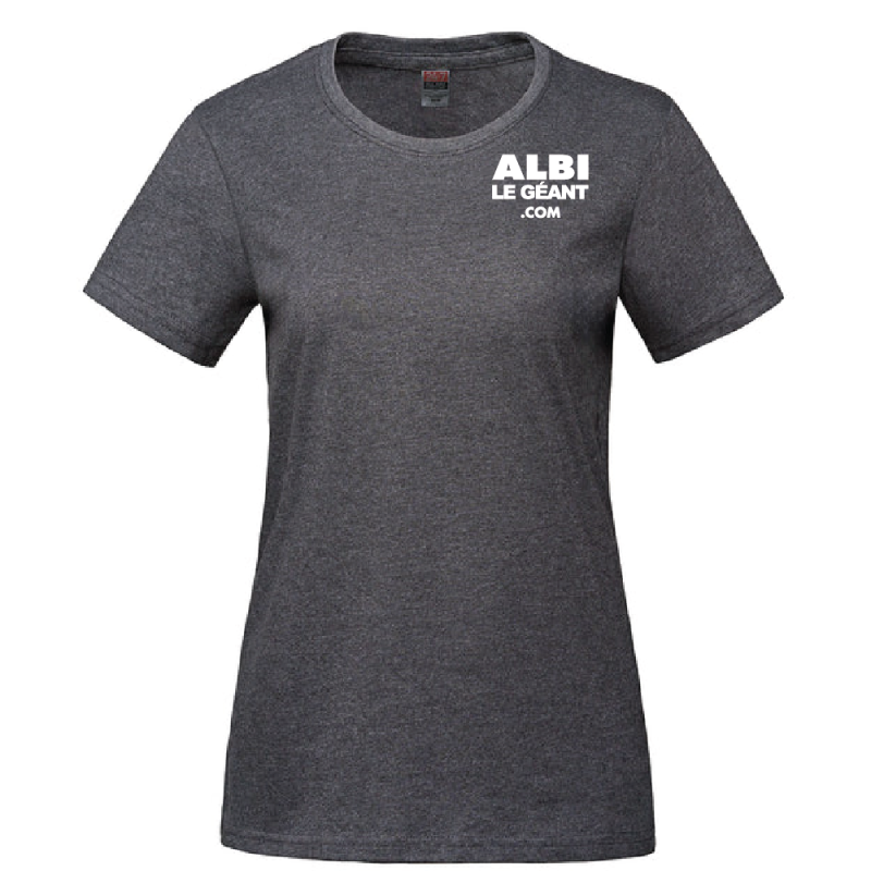 T-shirt à col rond pour femmes