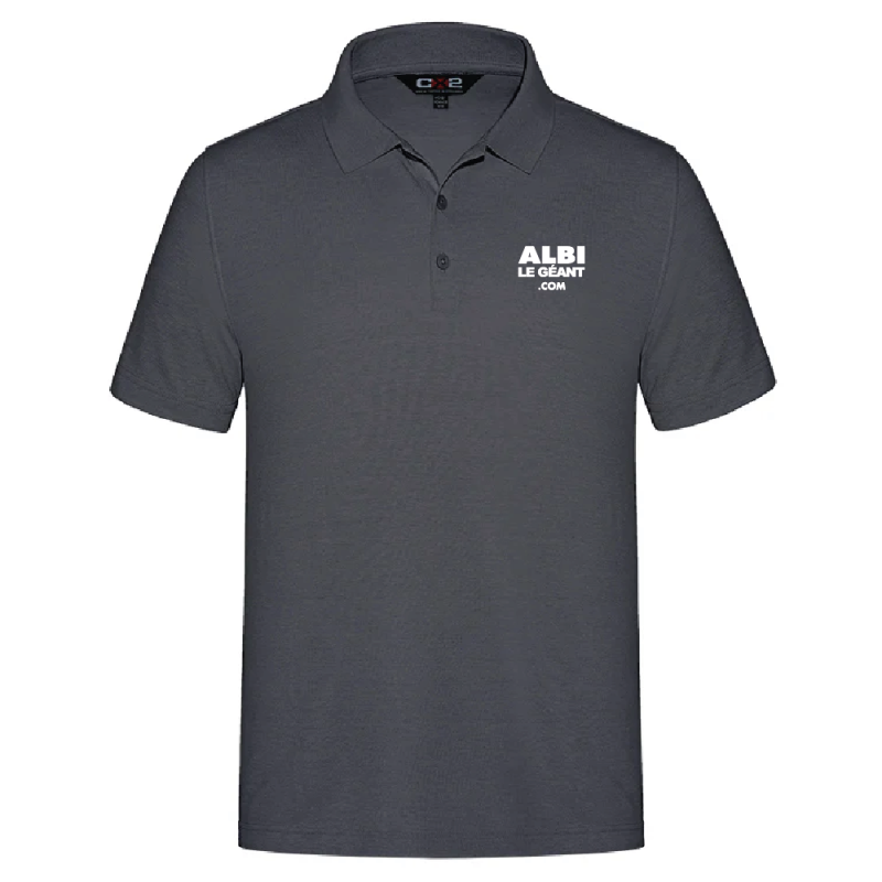 Elite - Men's Cotton/Poly/Spandex Pique Polo