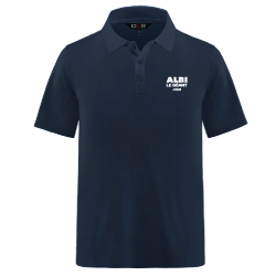 Elite - Polo Piqué en Coton/Poly/Élasthanne pour Homme