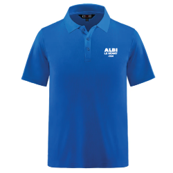 Elite - Polo Piqué en Coton/Poly/Élasthanne pour Homme