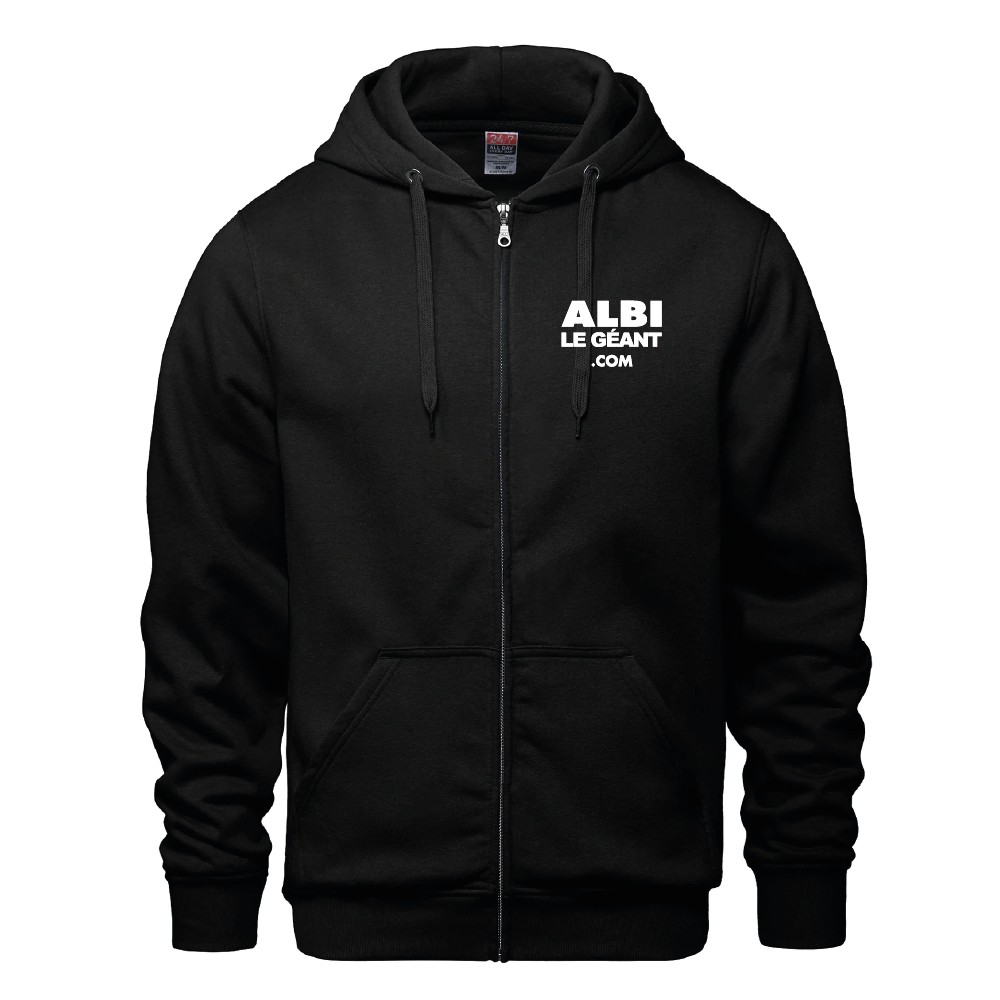 Adult Full Zip Hooded Sweatshirt