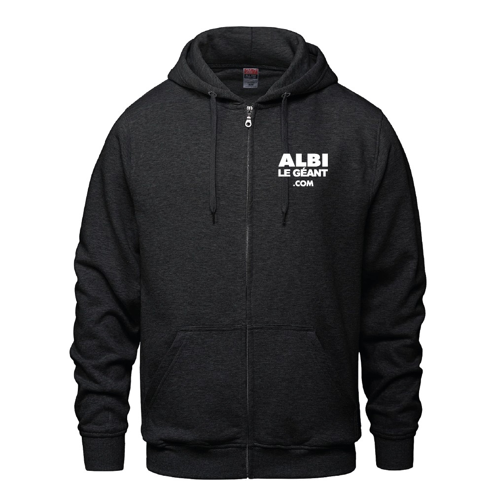 Adult Full Zip Hooded Sweatshirt