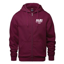 Adult Full Zip Hooded Sweatshirt