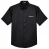 Chemise Chemise en twill Core365 manches courtes pour hommes