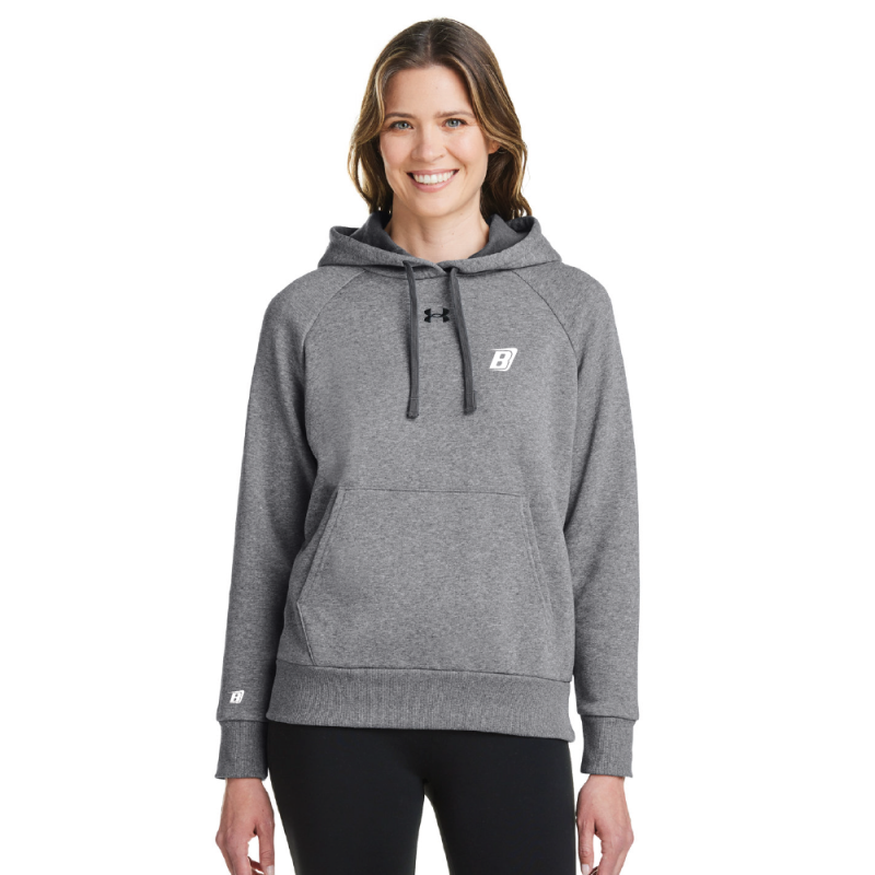 Under Armour Pour femme' Rival Vestes Polaires Hooded Chandail en molleton