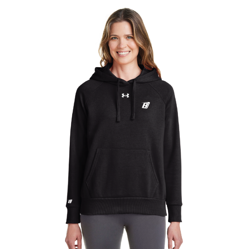 Under Armour Pour femme' Rival Vestes Polaires Hooded Chandail en molleton