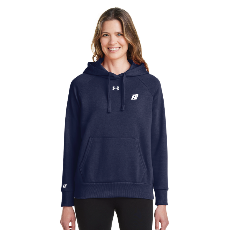 Under Armour Pour femme' Rival Vestes Polaires Hooded Chandail en molleton