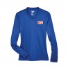 Women's 100% Polyester long sleeve sports sweater
