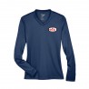 Women's 100% Polyester long sleeve sports sweater