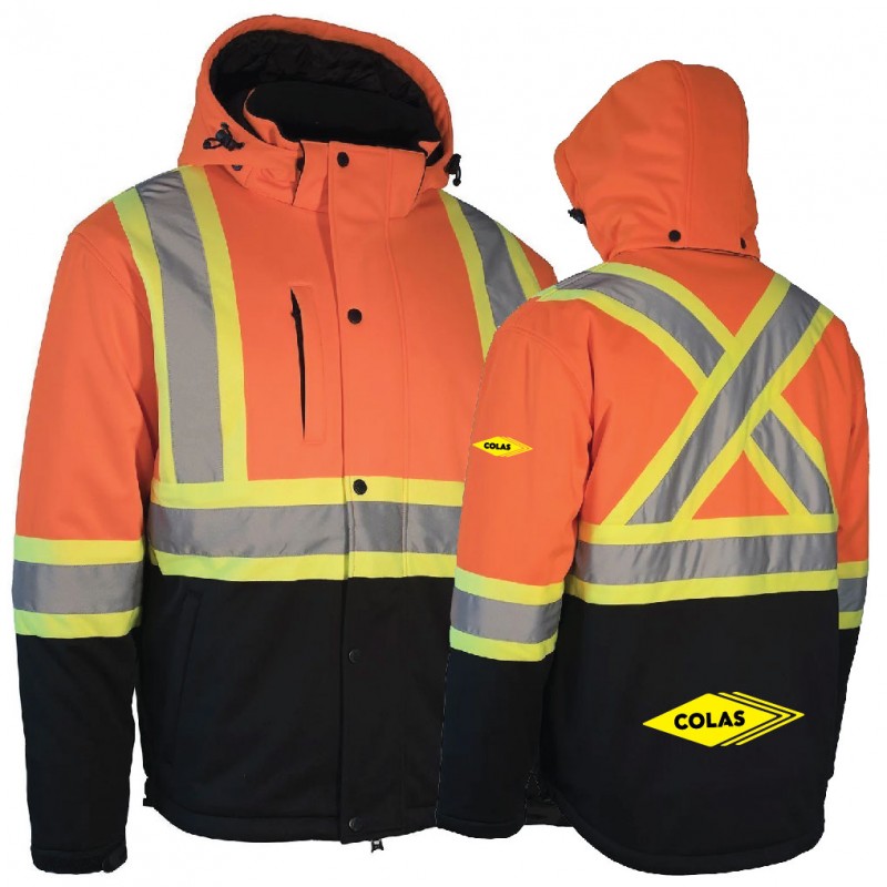 Manteau Softshell de sécurité doublé