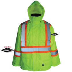 Manteau isolé pour signaleur