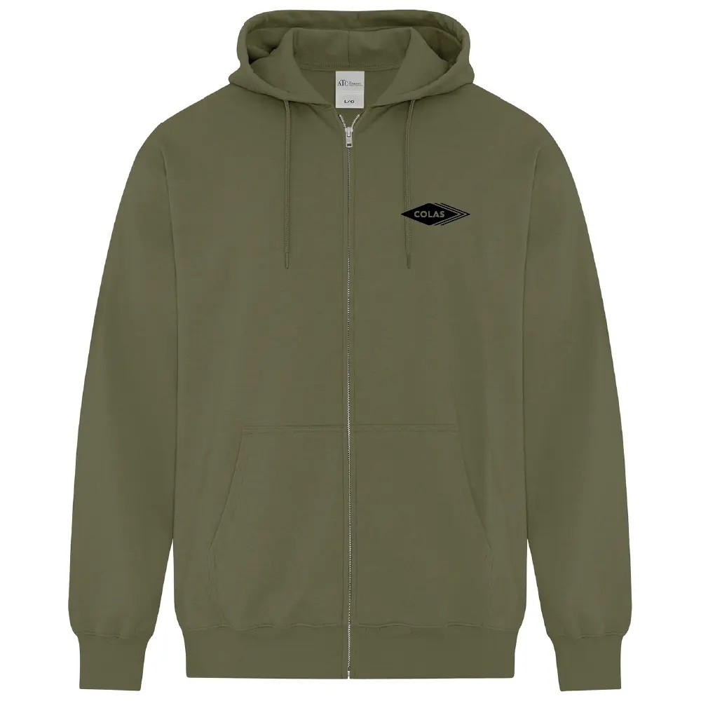 ATC EVERYDAY FLEECE FULL ZIP HOODED SWEATSHIRT