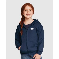 Gildan - Molleton à Capuchon Heavy Blend™ avec fermeture à glissière complète pour enfants