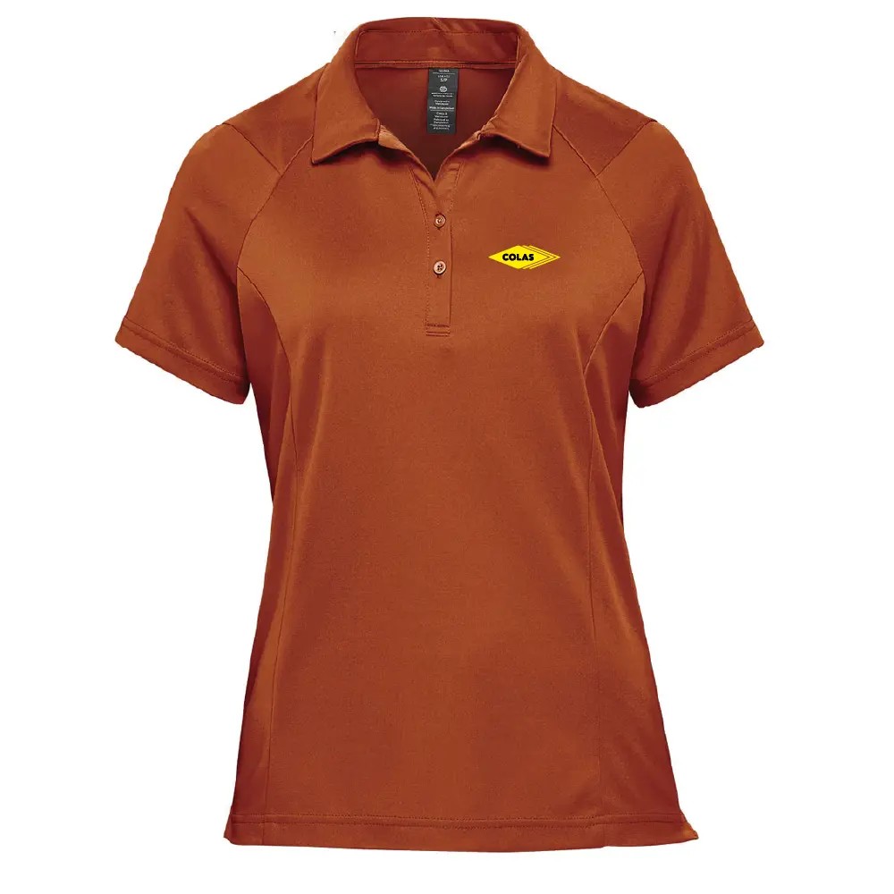 Polo Milano 100% polyester pour femme
