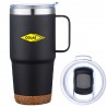 24 oz Vacuum Insulated Travel Mug with Cork Base
