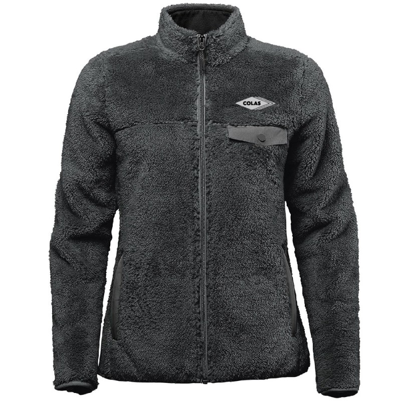 Veste Sherpa fleece pour femme