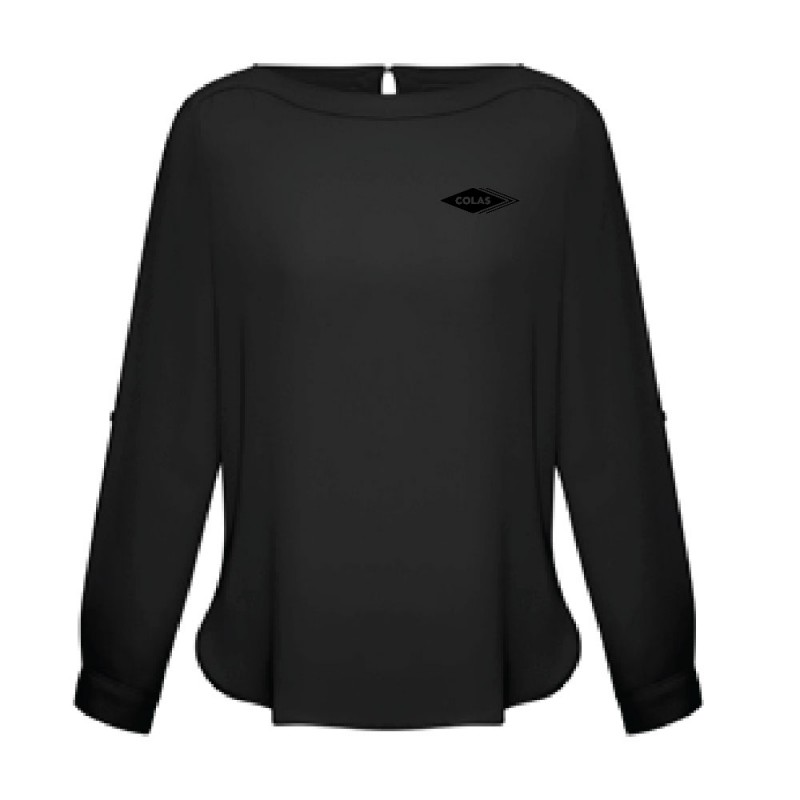 Ladies Madison Boatneck Blouse
