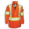 Parka de sécurité ignifuge et diélectrique