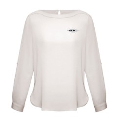 Ladies Madison Boatneck Blouse