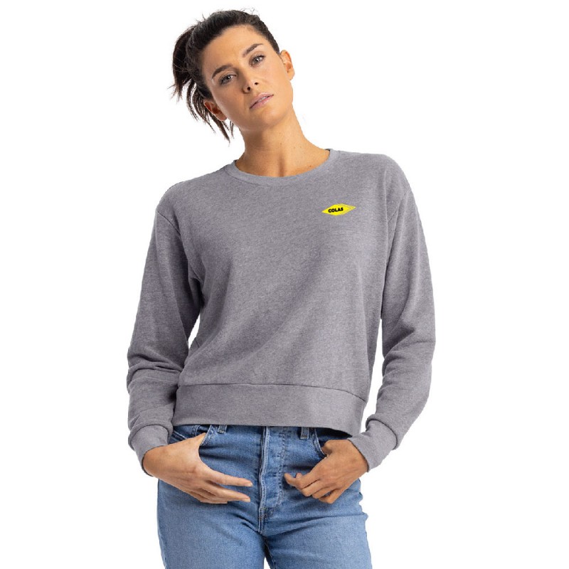 Next Level Apparel Pour femme' Laguna Sueded Chandail en molleton