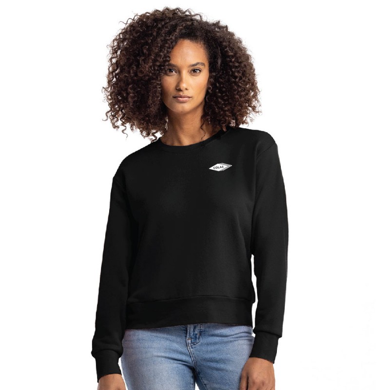 Next Level Apparel Pour femme' Laguna Sueded Chandail en molleton