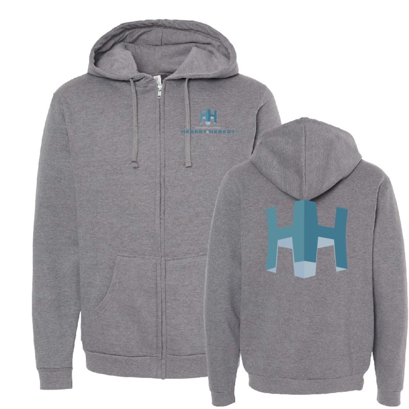Unisex Hoodie with zipper