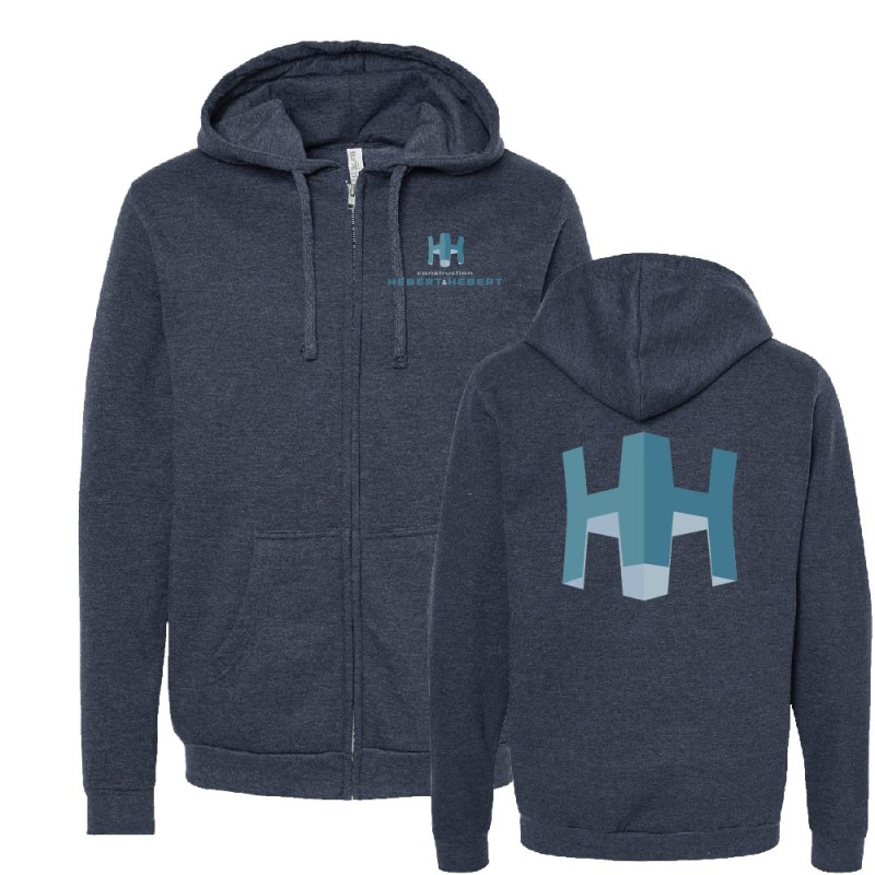 Unisex Hoodie with zipper