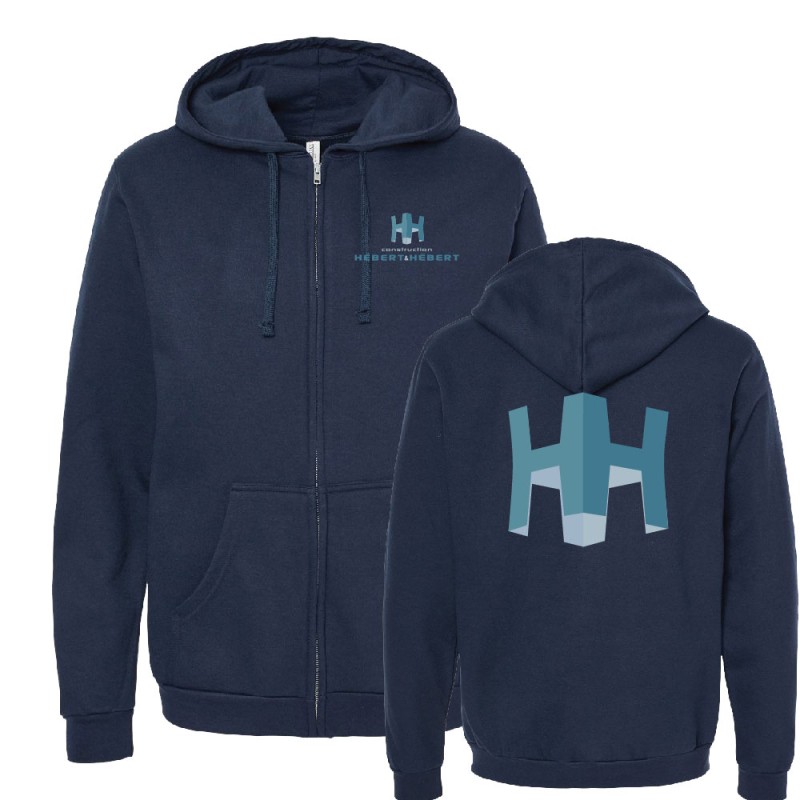 Unisex Hoodie with zipper