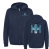 Unisex Hoodie with zipper