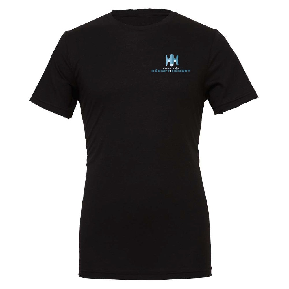 T-shirt col rond unisexe