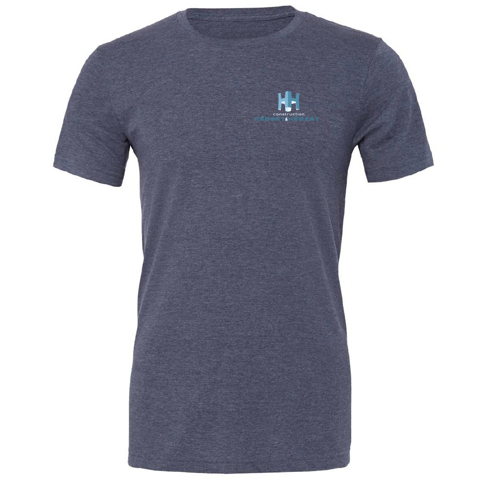 T-shirt col rond unisexe