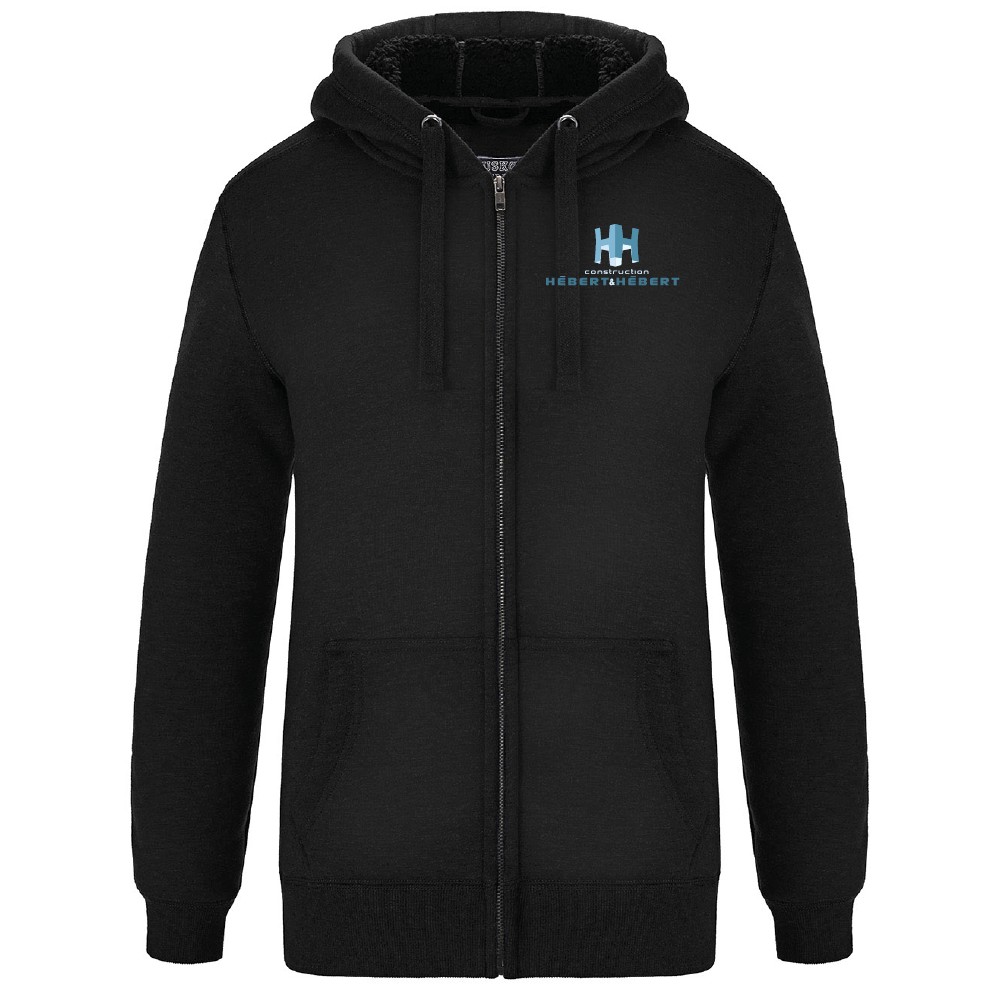 Veste avec capuchon avec Molleton Sherpa pour femme