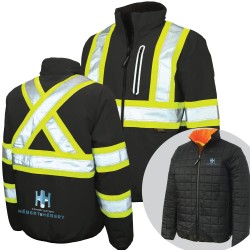 Ripstop Reversible Safety Jacket