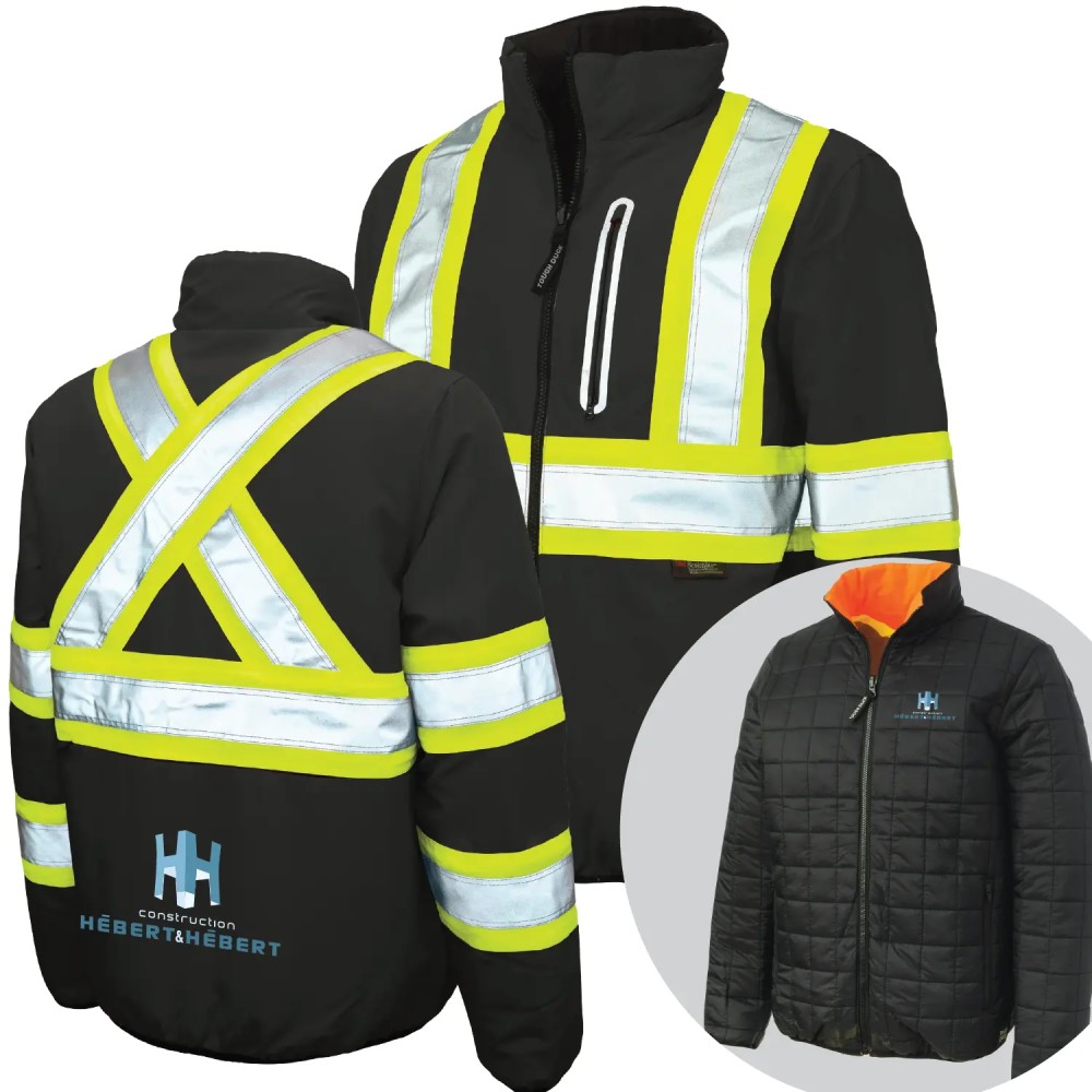 Ripstop Reversible Safety Jacket